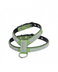 S size-Green-Pet Necklace 1...