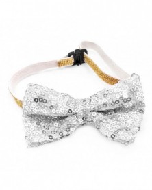 White-Pet Neck Bow Delicate...