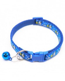 Blue-New Cartoon Pet Collar...