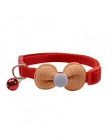 Red-Pet Collar Mini Bell...