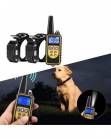 2pcs Black - Electric Dog...