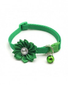 A green-Small Pet Collar...