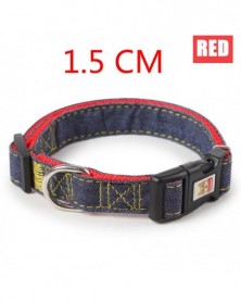 RED 1.5cm-S M L Pet Collar...