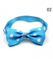 2-Pet Dot Print Bow Tie...