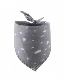 Grey-Stylish Cat Dog Bib...