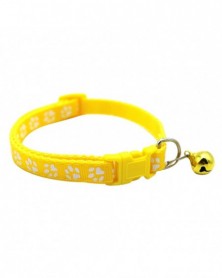 Yellow-Pet Cats Dog Collar...