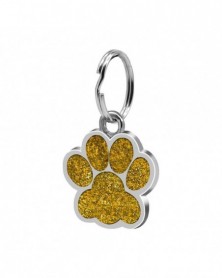 Golden-Pet Tag Vivid Paw...