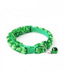 Green-Cat Dog Lace Collar...