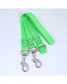 Green-Two Dogs Leash Double...