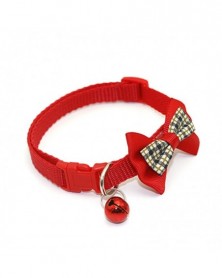 red-Cute Dog Collar Bow...