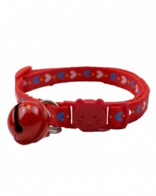 Red-Pet Collar Love Heart...