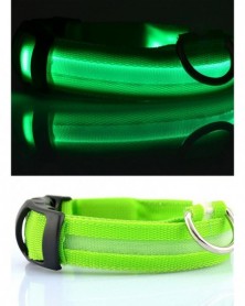 XS size-Collar-Green-Nylon...