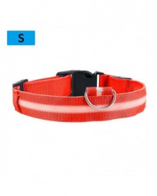 S size-Red-1pc Nylon LED...