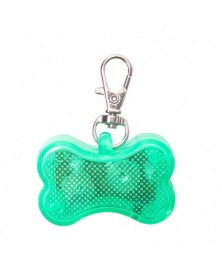 green-LED Dog Tags Glow Dog...