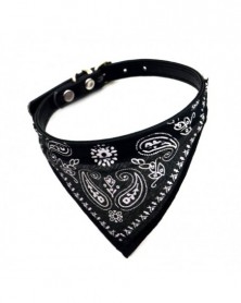 Black - Dog Cat Bandanas...