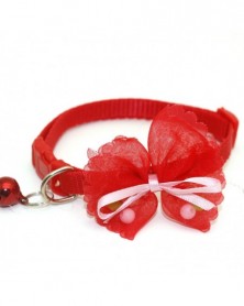 Red - Lovely Pet Bowknot...