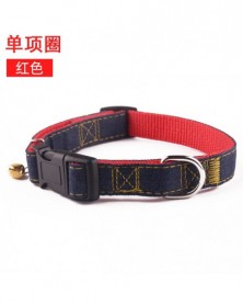 1.0-Red - Durable S/M/L Pet...