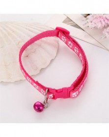 pink - 1pcs Pet Collar with...