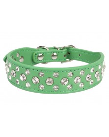 XS size-green - Dog Collar...