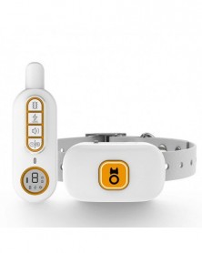 White - Dog Training Collar...