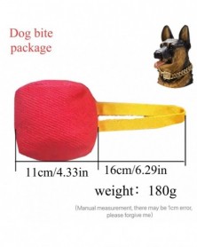 10pcs-Red - Anti-Bite Dog...