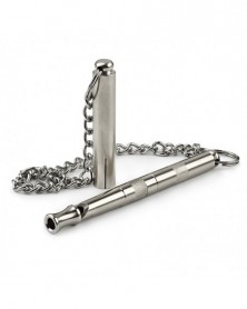 Long Brass Pet Whistle Can...